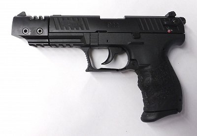Pistole Walther P22Q Target r. 22LR černá