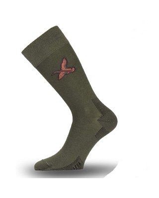 Ponožky LASTING LFSK s kachnou zelené vel. L